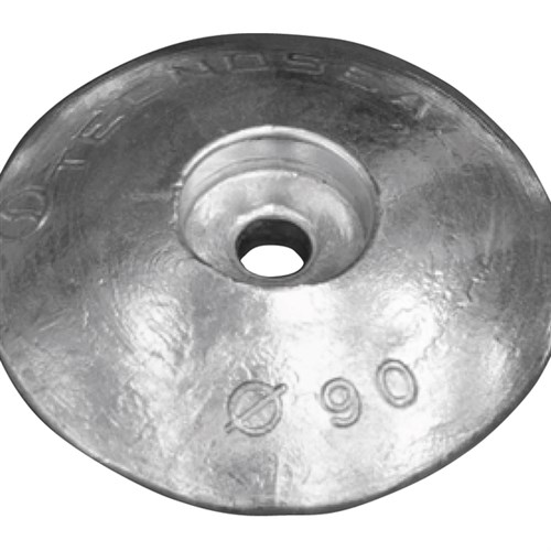 Disc anode single &Oslash;90mm Heavy - 00102p - 00102P
