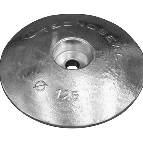 Disc anode single &Oslash;125mm Heavy - 00104p - 00104PAL