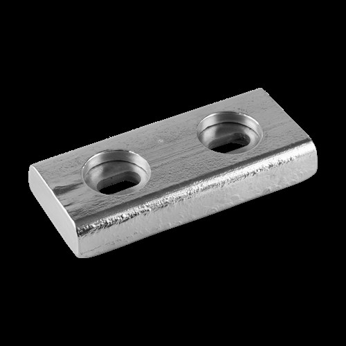 Bolt-on anode for Hull 147x65x22 H.C.70 - 00243 - 00243AL