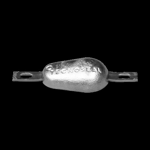 tear drop bolt-on anode 0,635kg with slotted holes H.C.200 - 00351 2 b - 00351-2-BMG