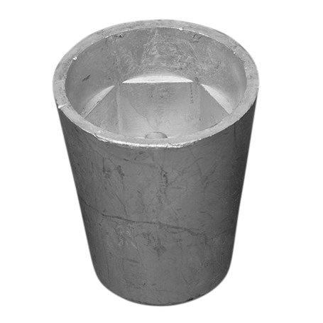 Radice exagonal prop nut (anode only) shaft &Oslash; 55mm - 00406e - 00406EAL
