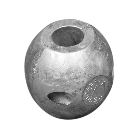 Shaft anode USA type aluminium &Oslash;19mm - 3/4' - 00500usa - 00500USA/AL