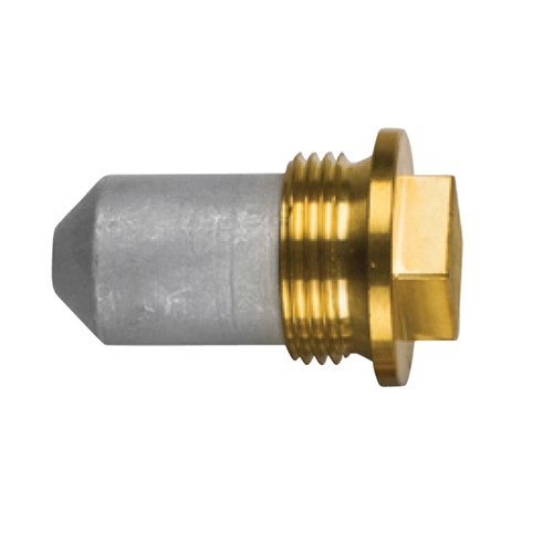 Volvo Penta pencil anode &Oslash;15,5 L.40  plugth.1'' Gas - 00716t - 00716TAL