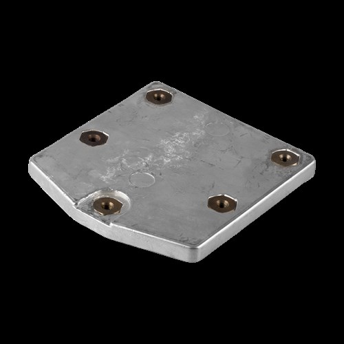 Mercury Zeus POD Trim Tab Aluminum Anode - 00843f - 00843AL
