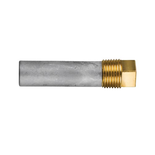 Caterpillar  pencil anode &Oslash; 14 L.38  plug th.1/2''GAS - 02024 1t - 02024-1T