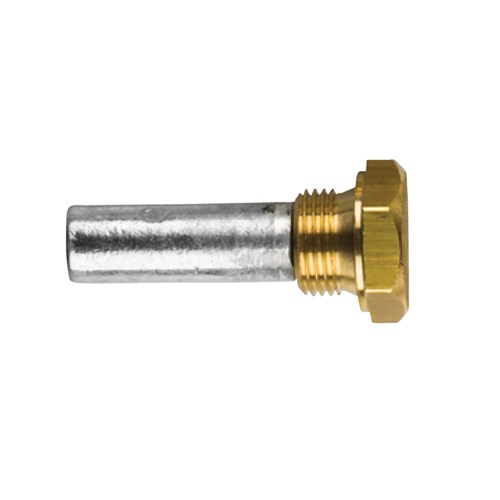Bukh pencil anode &Oslash;12 L.35 complete  plug th.3/8'' GAS (bsp) - 02050t - 02050T