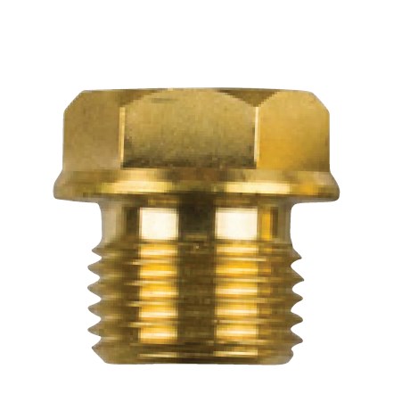 Nanni Mercedes  brass plug th.16x1,5  for pencil anode - 02100tp - 02100TP