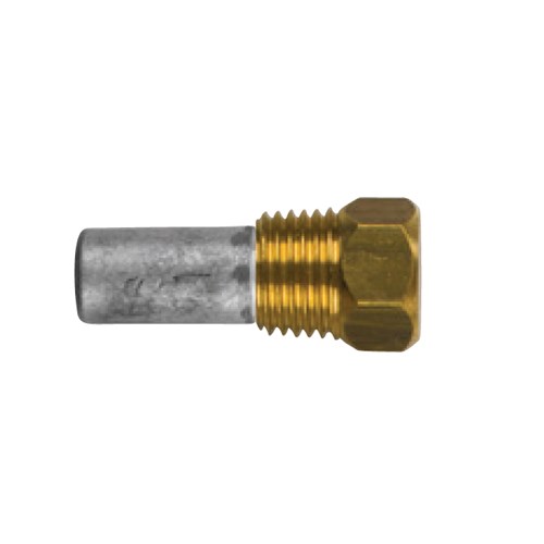 Martec pencil anode &Oslash;10 L.15 complete  plug 1/4''Bspt - 02150t - 02150T