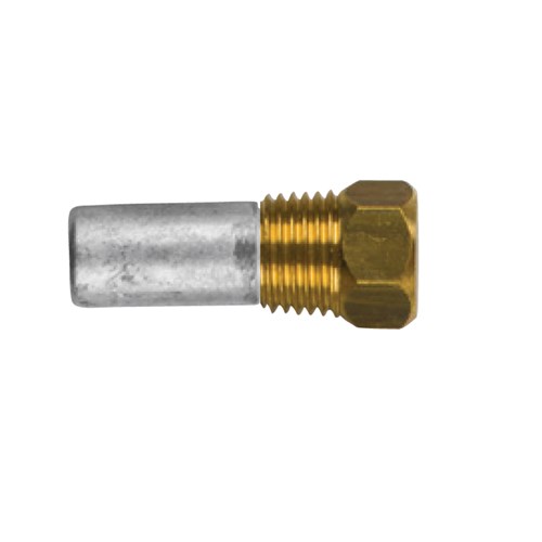 Lombardini pencil anode &Oslash;10 L.18 complete  plug 1/4''Bspt - 02351t - 02351T