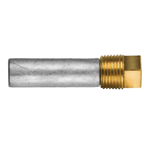 UNIVERSAL pencil anode &Oslash;14 L.45 complete  plug th.1/2'' GAS - 02960t - 02960T