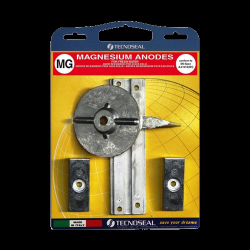 Mercury anode kit for F30-F40-F60 Magnesium - Kit f30 f40 f60mg - KITF30-F40-F60MG