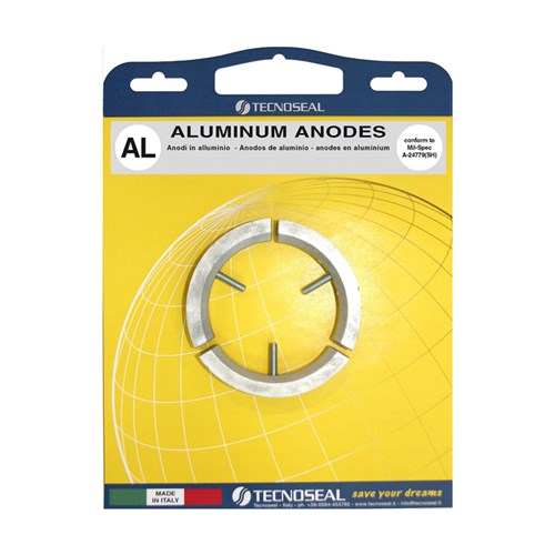 Volvo kit 3 blades saildrive in alluminium  with hardware - Kitvolvoelica3paleal - KITVOLVOELICA3PALE-AL