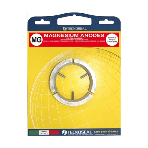 Volvo kit 3 blades saildrive in magnesium  with hardware - Kitvolvoelica3palemg - KITVOLVOELICA3PALE-MG