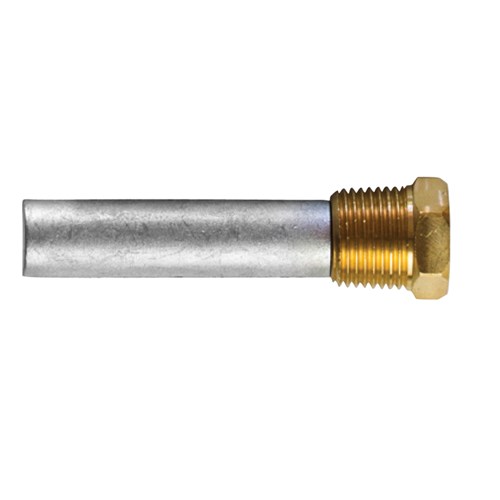 Pencil complete anode  &Oslash;5/8'' L=3'' thread=1/2''NPT - Tec e2b - TEC-E2B