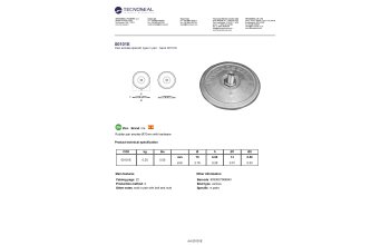 Rudder pair anodes &Oslash;70mm with hardware - 00101e 1 - 00101E