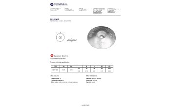 Disc anode single &Oslash;70mm - 00101mg - 00101MG