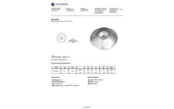 Disc anode single &Oslash;90mm - 00102al - 00102AL