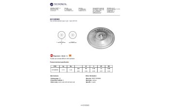 Rudder pair anodes &Oslash;90mm with hardware - 00102emg - 00102EMG