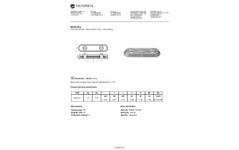 Bolt-on Bar Anodes Vetus Type 25 250x63x29 H.C. 140 - 00221al - 00221AL