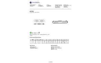Bolt-on bar anode UK TYPE - Fairline 320x65x35 H.C.160 - 00270e 1 - 00270E