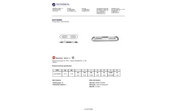 Bolt-on bar anode UK TYPE - Fairline 320x65x35 H.C.160 - 00270emg - 00270EMG