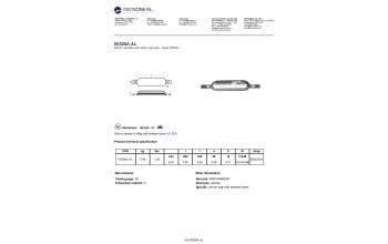 Bolt on anode 0,46kg with slotted holes H.C.200 - 00300aal - 00300A-AL