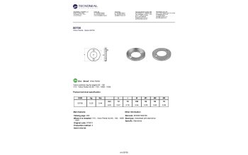 Volvo outdrive ring for engine 50 -  100 - 00700 - 00700