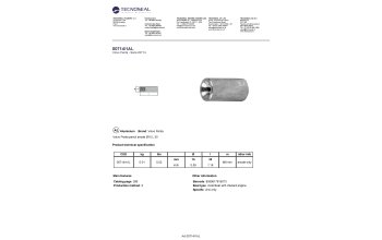 Volvo Penta pencil anode &Oslash;15 L.30 - 00714 1al 1 - 00714-1AL