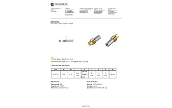 Volvo Penta pencil anode &Oslash;15,5 L.40  plug th.1/2'' Bspt - 00714tal - 00714TAL