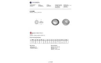 Sidepower - Sleipner propeller nut &Oslash;45 H.20 - 01052mg - 01052MG